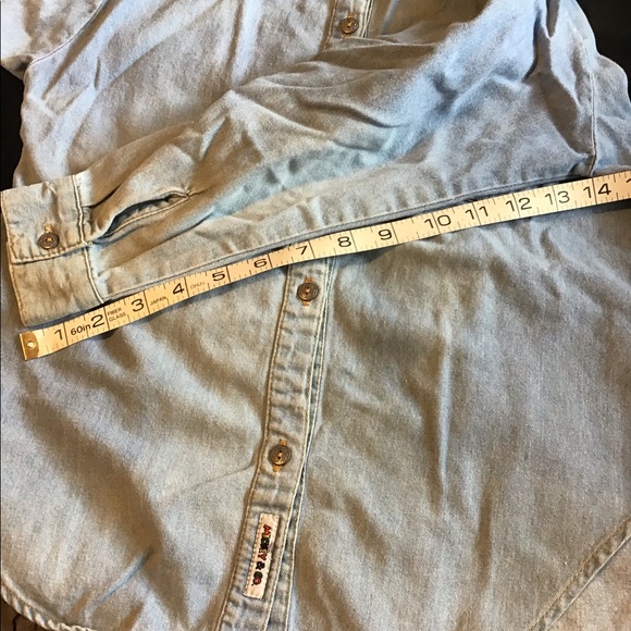 Girl’s Mickey Mouse Denim Shirt size M 10/12 - Picture 5 of 7